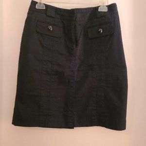 Woman's black casual skirt 6